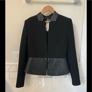 BCBG Black Suit Jacket Size XS NWT